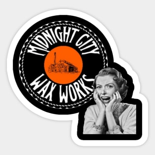 Midnight City Scream Queen Sticker